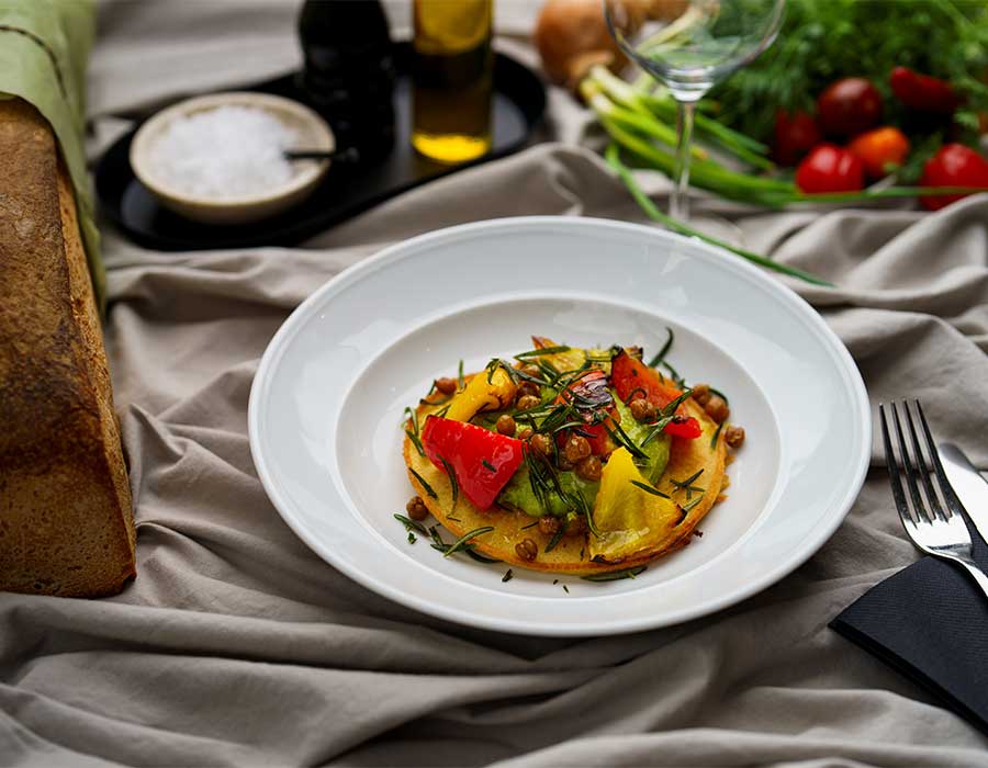 Nanna Svartz restaurang matsal med uppdukade bord