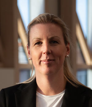 Eventkoordinator Charlotte Jutterström